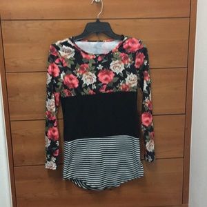 Floral long sleeve